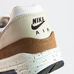 Wmns Nike Air Max 1 '87 Velvet Brown Sanddrift Sail White Beige Black Sneaker Shoe Trainer
