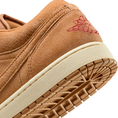 Air Jordan 1 Low SE (Flax/Flax/Varsity Red/Muslin)