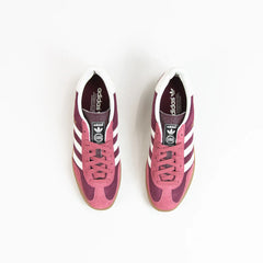 Adidas Gazelle Indoor Maroon Red White Brown IF9647 Sneaker Shoe Trainer