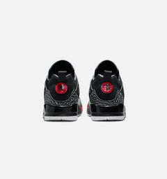 Spizike Low Mens Lifestyle Shoe - Black/Classic Green/White/Varsity Red