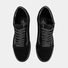 Old Skool Reflective Mens Skate Shoes (Black/Black)