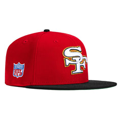 New Era 59Fifty San Francisco 49Ers City Original Hat - Red, Black