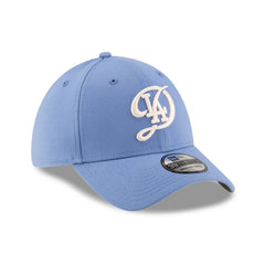 New Era 39Thirty Los Angeles Dodgers 2024 City Connect Stretch Fitted Hat - Light Blue