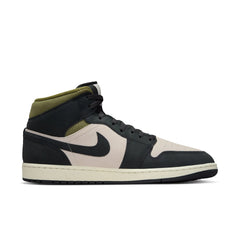 Air Jordan 1 Mid SE (LT Orewood Brn/Off Noir)