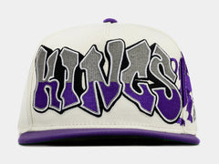 All Star Sacramento Kings 950AF Snapback Mens Hat (White/Purple/Grey)