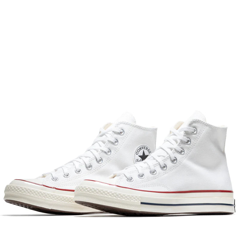 Converse Chuck 70 Hi - White/Garnet
