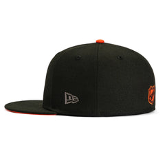New Era 59Fifty Edmonton Oilers Team UV Hat - Black