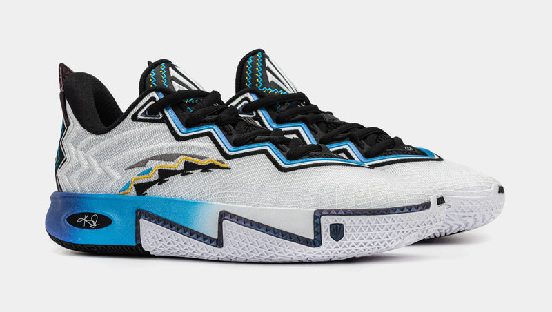 Kai 2 Dallas Mens Basketball Shoes (White/Gradient Blue