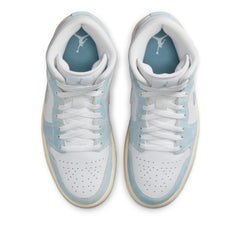 Women'S Air Jordan 1 Mid SE - White/Worn Blue