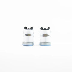 Wmns Nike Dunk High SE White Metallic Silver Black Grey Sneaker Shoe Trainer
