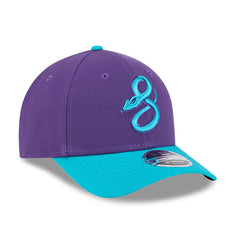New Era 9Forty M-Crown Arizona Diamondbacks 2025 City Connect Snapback Snake Game Hat - Purple, Teal