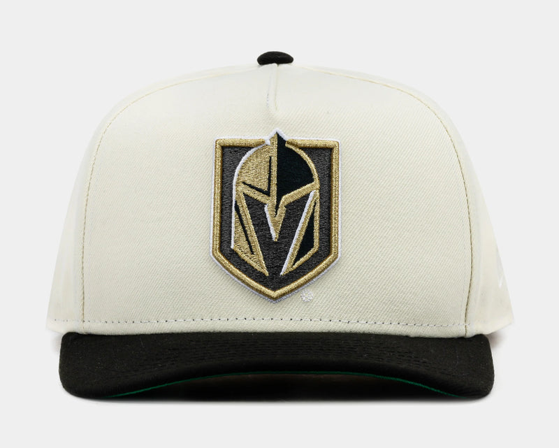 Exclusive Vegas Golden Knights 950AF Snapback Mens Hat (Beige/Black/Gold)