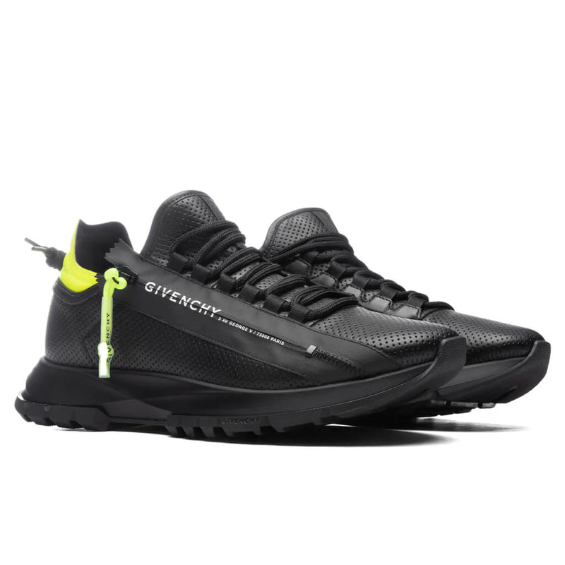 Spectre Runner Low with Zip - Black/Yellow