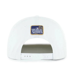 47 Brand Los Angeles Dodgers 2024 World Series Champions Alley Hitch Snapback Hat - White