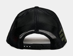 Texas Rangers Alpha Industries Snapback Mens Hat (Black/Gold)