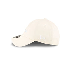 New Era Cap Metal Buckle Ivory 9FORTY Unstructured Adjustable Hat
