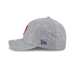 Philadelphia Phillies Cotton Weave Gray 9FORTY M-Crown A-Frame Snapback Hat
