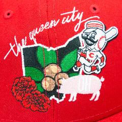 Cincinnati Reds City Fitted Cap (Red)