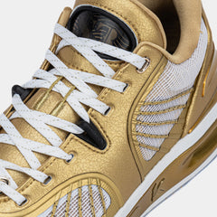 KT 10 $3 Coin Mens Basketball Shoes (Gold/White)