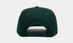 Los Angeles Dodgers Curve 950AF Snapback Mens Hat (Dark Green/White)