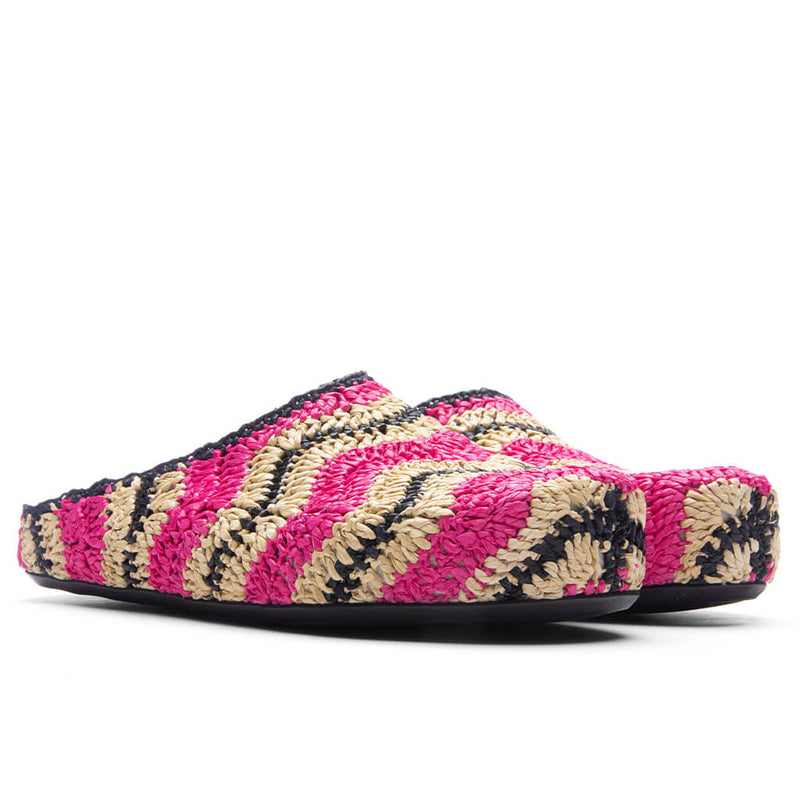 Marni X No Vacancy Inn Sabot - Fuchsia/Natural