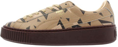 WMNS PUMA Naturel Platform Cheetah Brown Black Beige Tan 364458-01 Sneaker Shoe