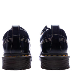 Lowell Leather Moc Toe - Black