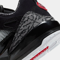 Spizike Low Preschool Lifestyle Shoes (Black/Vasity Red/Classic Green/White)