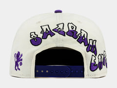 All Star Sacramento Kings 950AF Snapback Mens Hat (White/Purple/Grey)