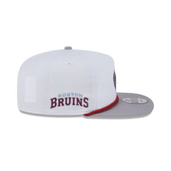 Boston Bruins Optic White Golfer Hat