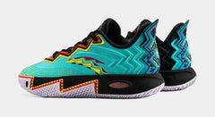 Kai 2 Retro 90S Mens Basketball Shoes (Teal/Black/Orange)