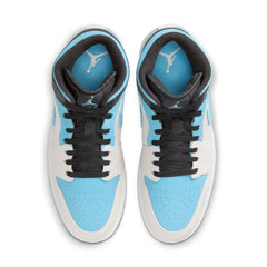Air Jordan 1 Mid SE (Summit White/Blue Chill/Black)
