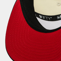 Exclusive San Francisco 49Ers World Champions 950AF Snapback Mens Hat (Beige/Black)