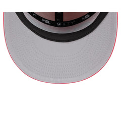 Chicago White Sox Coral Split Panel 9FIFTY Snapback Hat 9Fifty 950 Patch Snapback Cap Hat