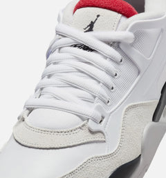 Air Jordan 4 RM Mens Lifestyle Shoe - White/Black/Neutral Grey/Varsity Red