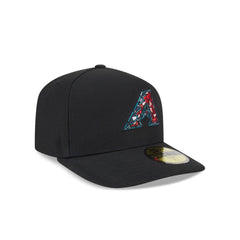 Arizona Diamondbacks Stained Glass 59FIFTY A-Frame Fitted Hat