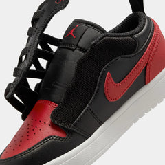 Air Jordan 1 Low ALT Preschool Basketball Shoes (Black/Varsity Red/Summit White)