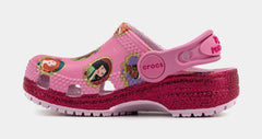 Disney Princess Classic Clog Infant Toddler Sandals (Soft Pink)