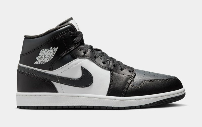 Air Jordan 1 Mid off Noir Mens Lifestyle Shoes (Grey/Black/White)