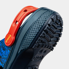 Superman Classic Clog Preschool/Grade School Sandals (Blue/Red)