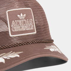 Major Mesh Trucker Mens Hat (Trace Brown/Wonder White)