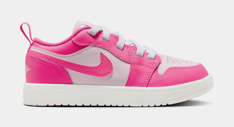 Air Jordan 1 Low ALT Preschool Lifestyle Shoes (Pink Foam/Hyper Pink/Summit White)