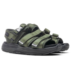 Suicoke X Tom Wood Vega Sandal - Olive Green