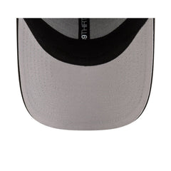 New Era 39Thirty Los Angeles Dodgers Script Stretch Fitted Hat - Black, Black