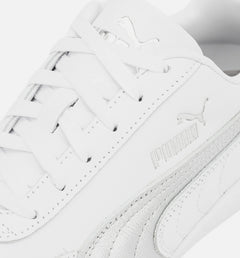 Speedcat Leather Womens Lifestyle Shoe - White/Silver