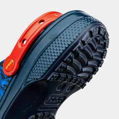 Superman Classic Clog Mens Sandals (Blue/Red)