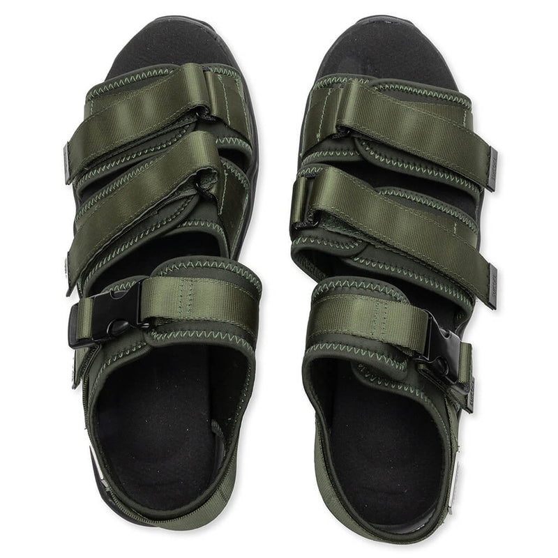 Suicoke X Tom Wood Vega Sandal - Olive Green