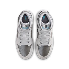 Air Jordan 1 Mid SE GS (Photon Dust/Blue Chill)