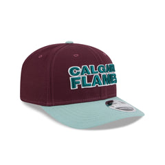 Calgary Flames Maroon 9SEVENTY Stretch-Snap Hat