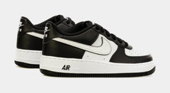 Air Force 1 LV8 Grade School Lifestyle Shoes (Black/White)